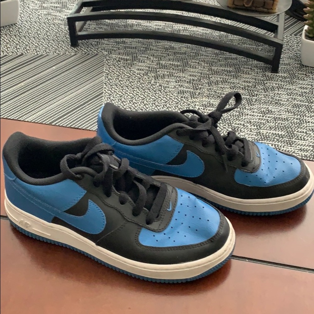 Blue and Black Air Force 1s (Youth)